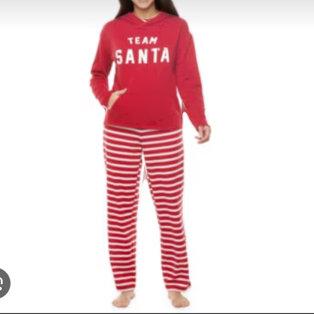 Team Santa pjs. Size large. Worn once.